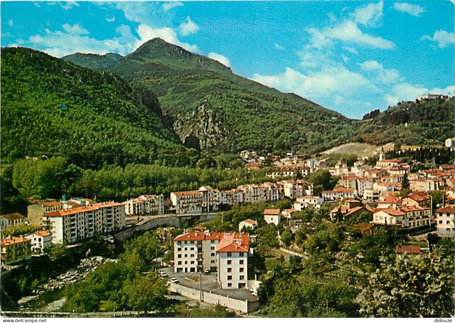 66 - Amélie Les Bains - Vue Générale - Rive Gauche Du Tech - CPM - Voir Scans Recto-Verso - Other & Unclassified