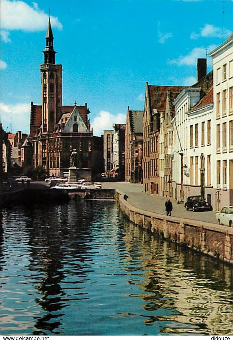 Belgique - Bruges - Brugge - Jan Van Eyckplaats - Automobiles - Carte Neuve - CPM - Voir Scans Recto-Verso - Brugge