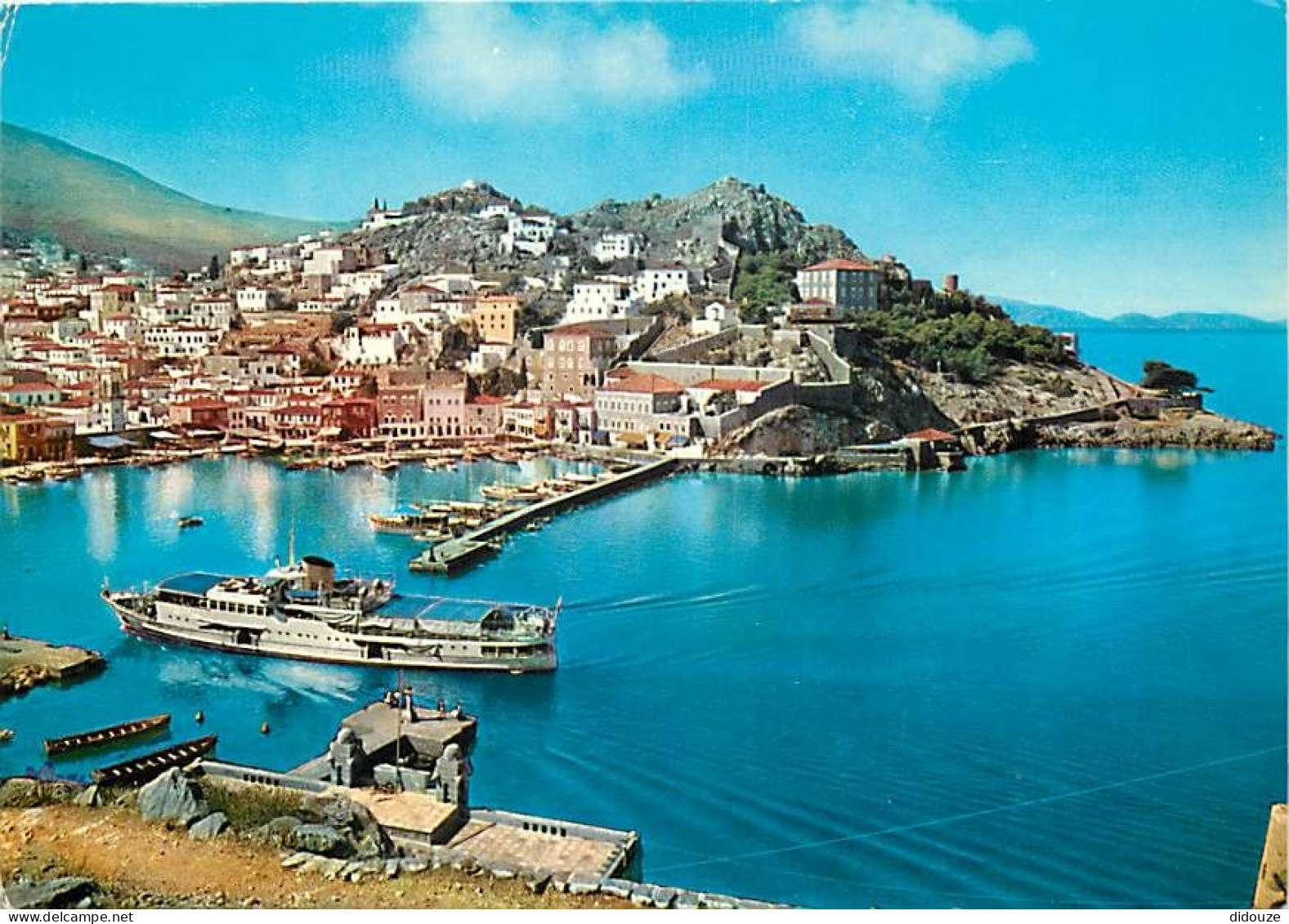 Grèce - Ile De Hydra - Vue Du Port - Bateaux - Carte Neuve - CPM - Voir Scans Recto-Verso - Greece