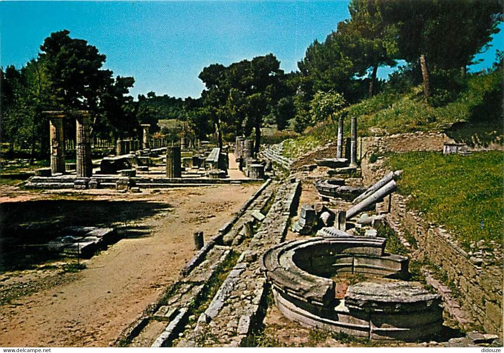 Grèce - Athènes - Athína - Olympie - Temple D'Héra - Carte Neuve - CPM - Voir Scans Recto-Verso - Grèce
