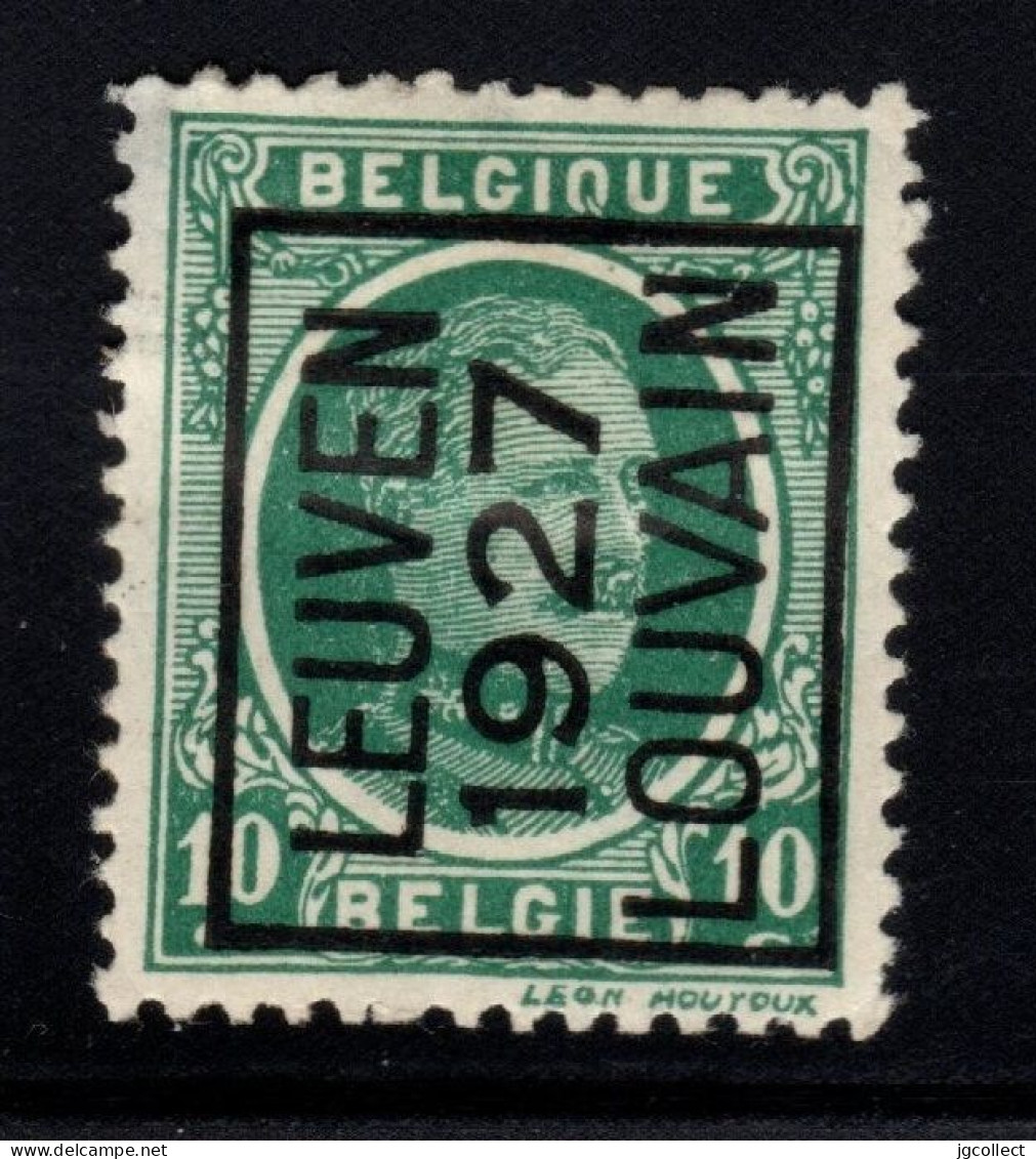 Typo 164 A (LEUVEN 1927 LOUVAIN) - O/used - Tipo 1922-31 (Houyoux)