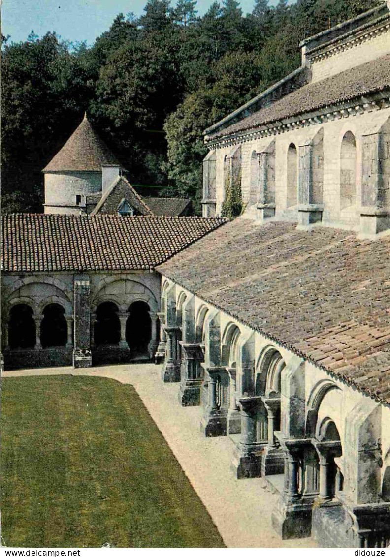 21 - Marmagne - Abbaye Cistercienne De Fontenay - Cloître Et Colombier - CPM - Voir Scans Recto-Verso - Altri & Non Classificati