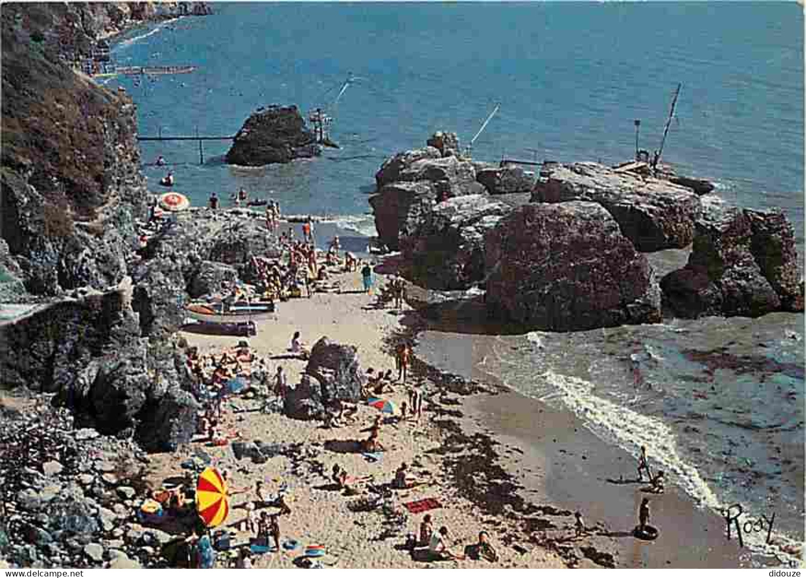 44 - La Bernerie En Retz - Plage Et Côte De La Boutinardière - Flamme Postale - CPM - Voir Scans Recto-Verso - La Bernerie-en-Retz