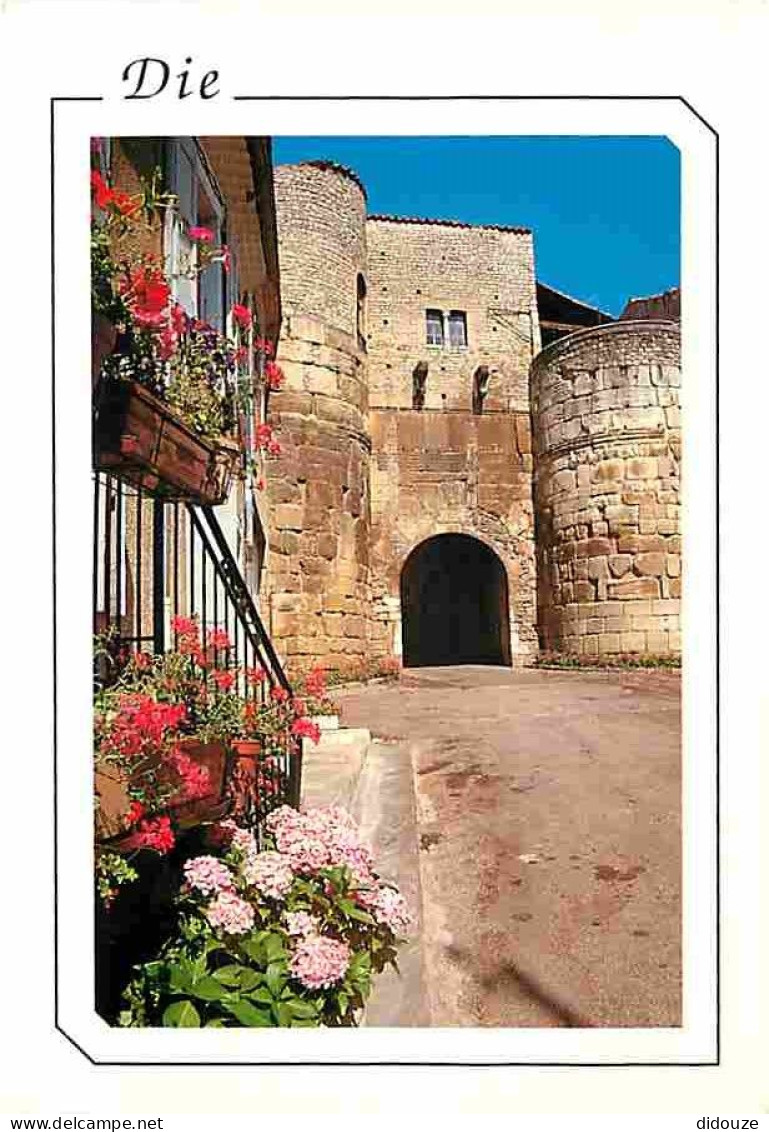 26 - Die - Porte Saint Marcel - Fleurs - Vieilles Pierres - CPM - Voir Scans Recto-Verso - Die