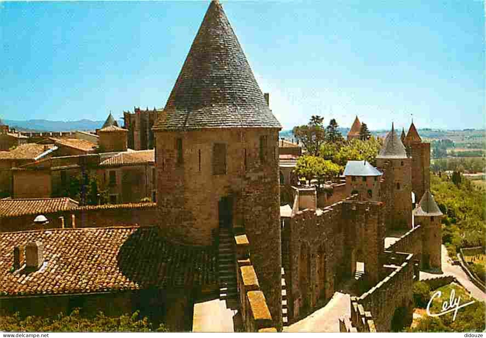 11 - Carcassonne - La Cité Médiévale - La Tour De Justice - Carte Neuve - CPM - Voir Scans Recto-Verso - Carcassonne