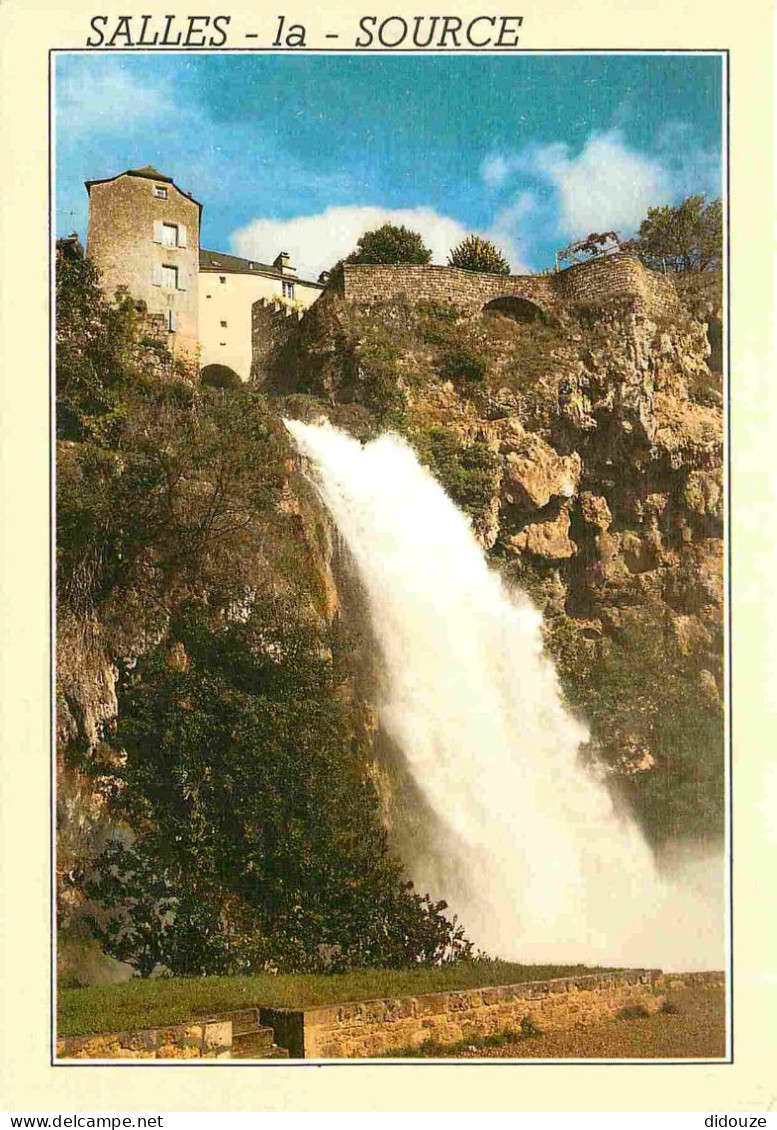 12 - Salles La Source - La Cascade - CPM - Voir Scans Recto-Verso - Andere & Zonder Classificatie