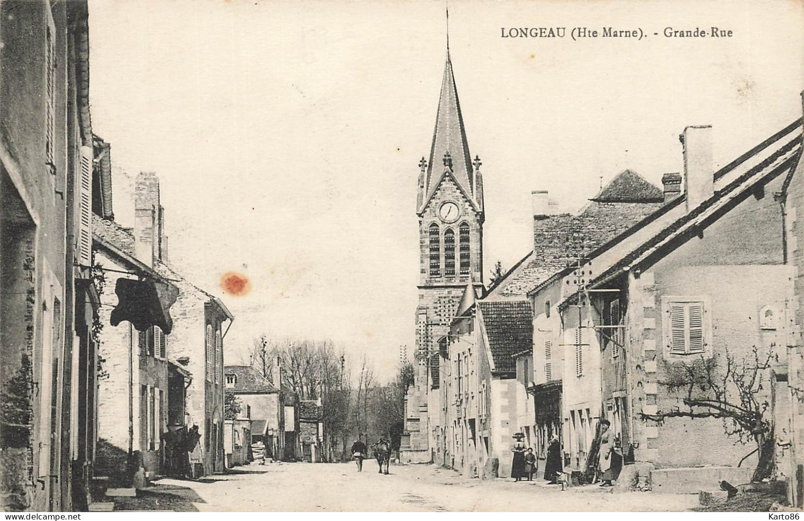 Longeau * Grande Rue Du Village - Andere & Zonder Classificatie