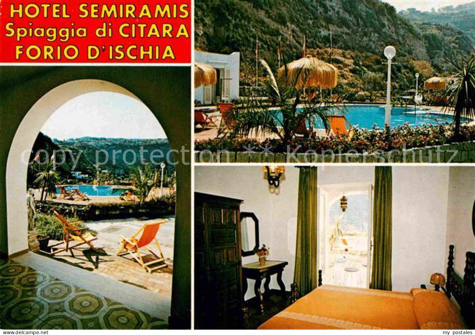 72781733 Forio D Ischia Hotel Semiramis Spiaggia Di Citara Piscina Firenze - Altri & Non Classificati