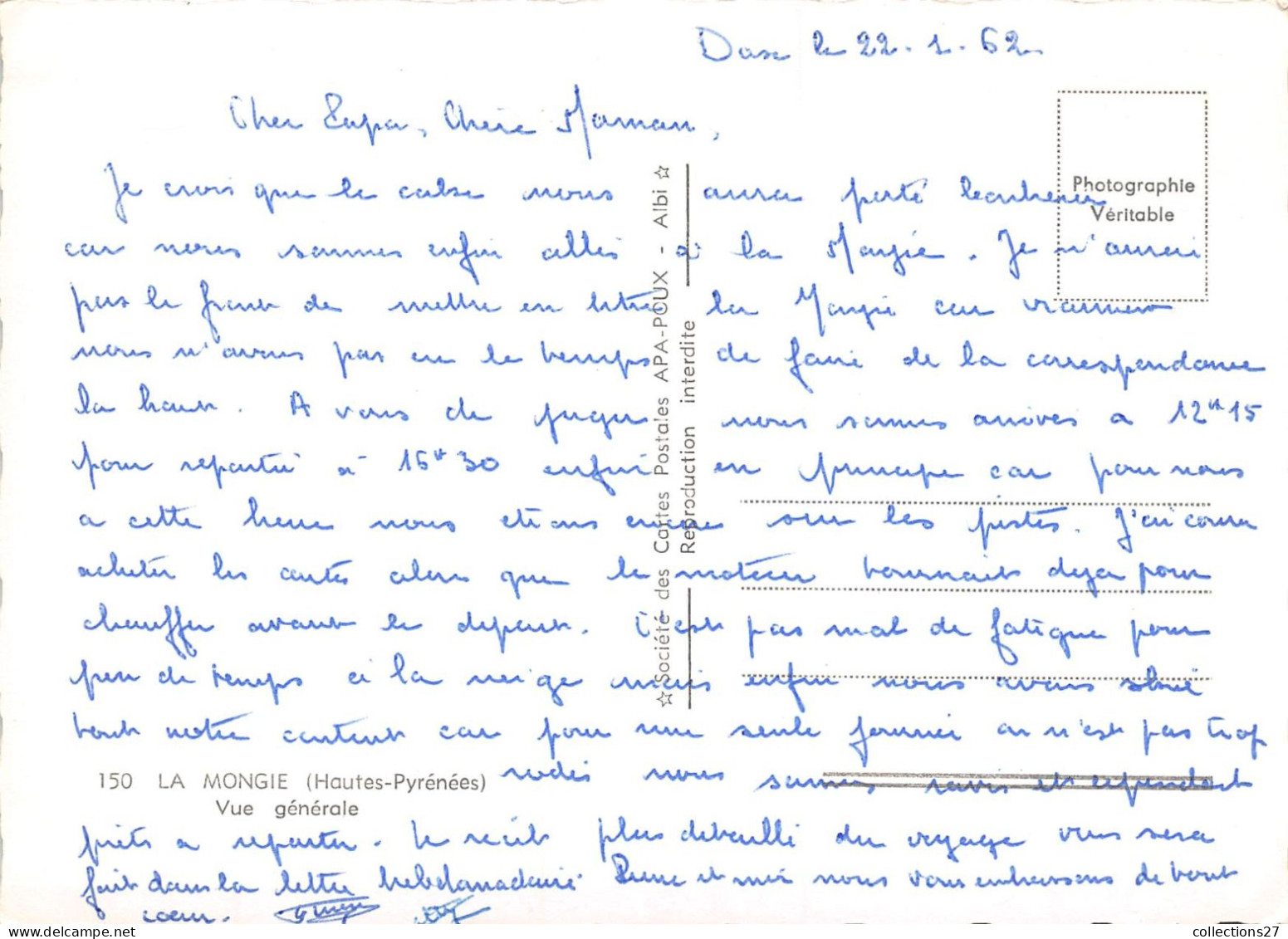 65-LA-MONGIE- VUE GENERALE - Andere & Zonder Classificatie