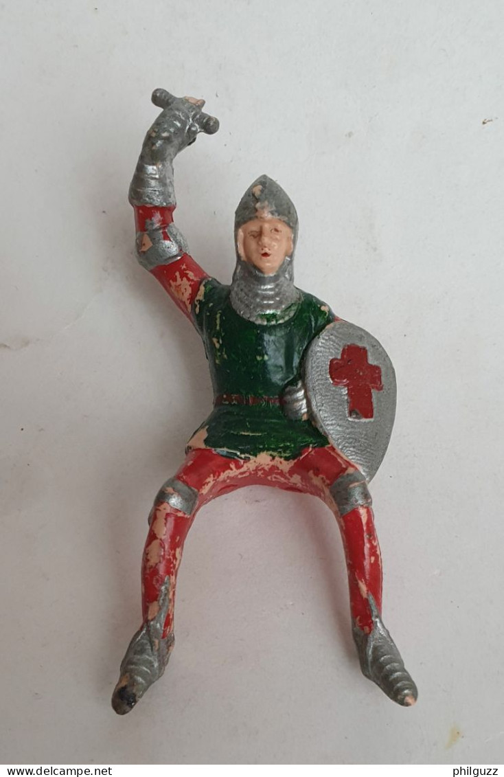 FIGURINE ACEDO 1961 CAVALIER CHEVALIER EPEE CASSEE Sans Cheval - Otros & Sin Clasificación