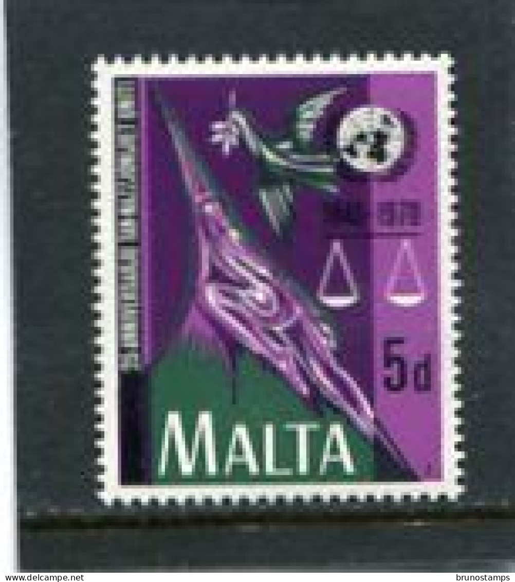 MALTA - 1970  5d  ONU  MINT NH - Malte