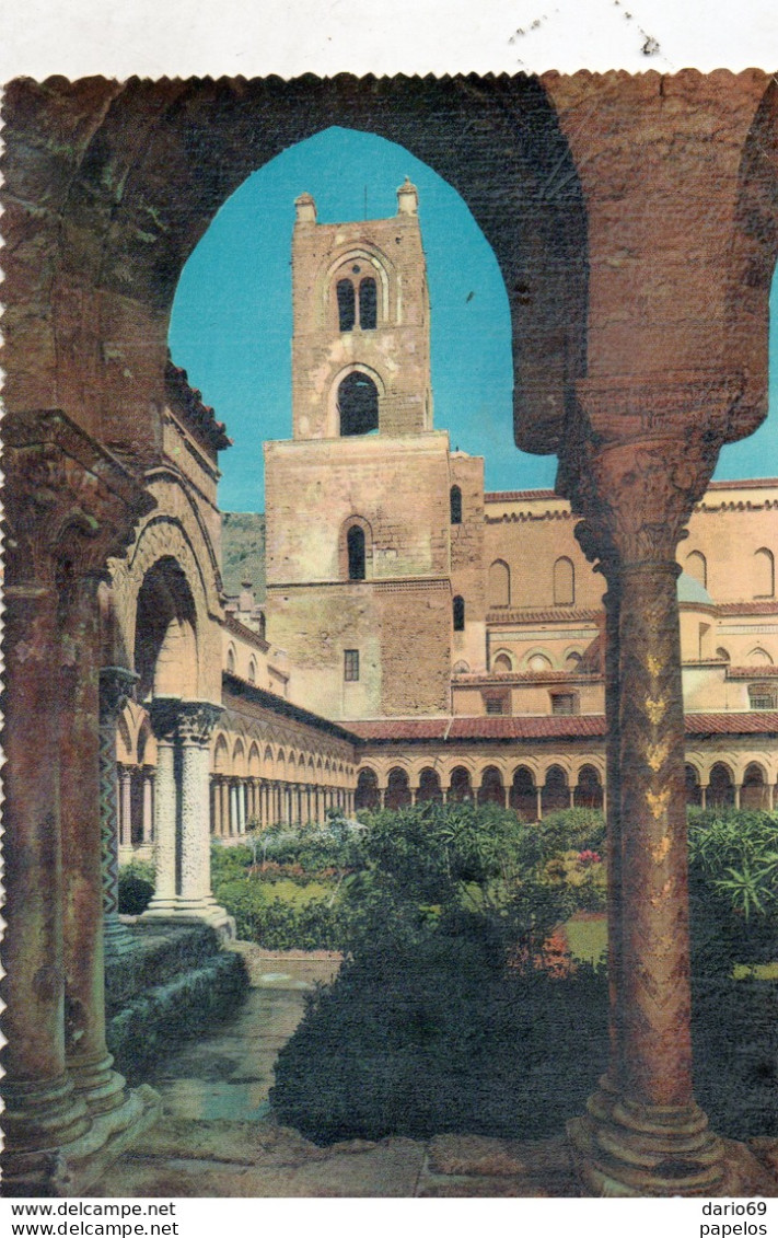 1959 CARTOLINA CON ANNULLO PALERMO - Palermo