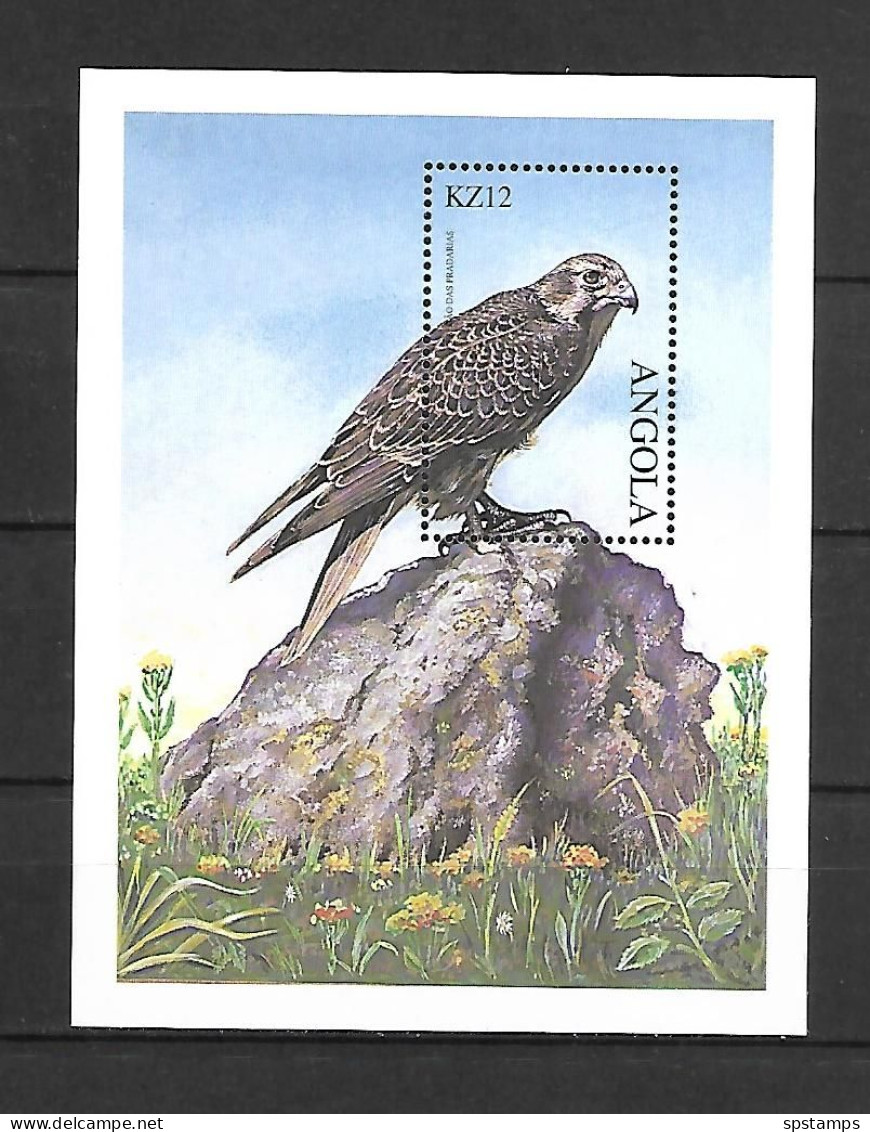 Angola 2000 Birds Of Prey MS #4 MNH - Arends & Roofvogels