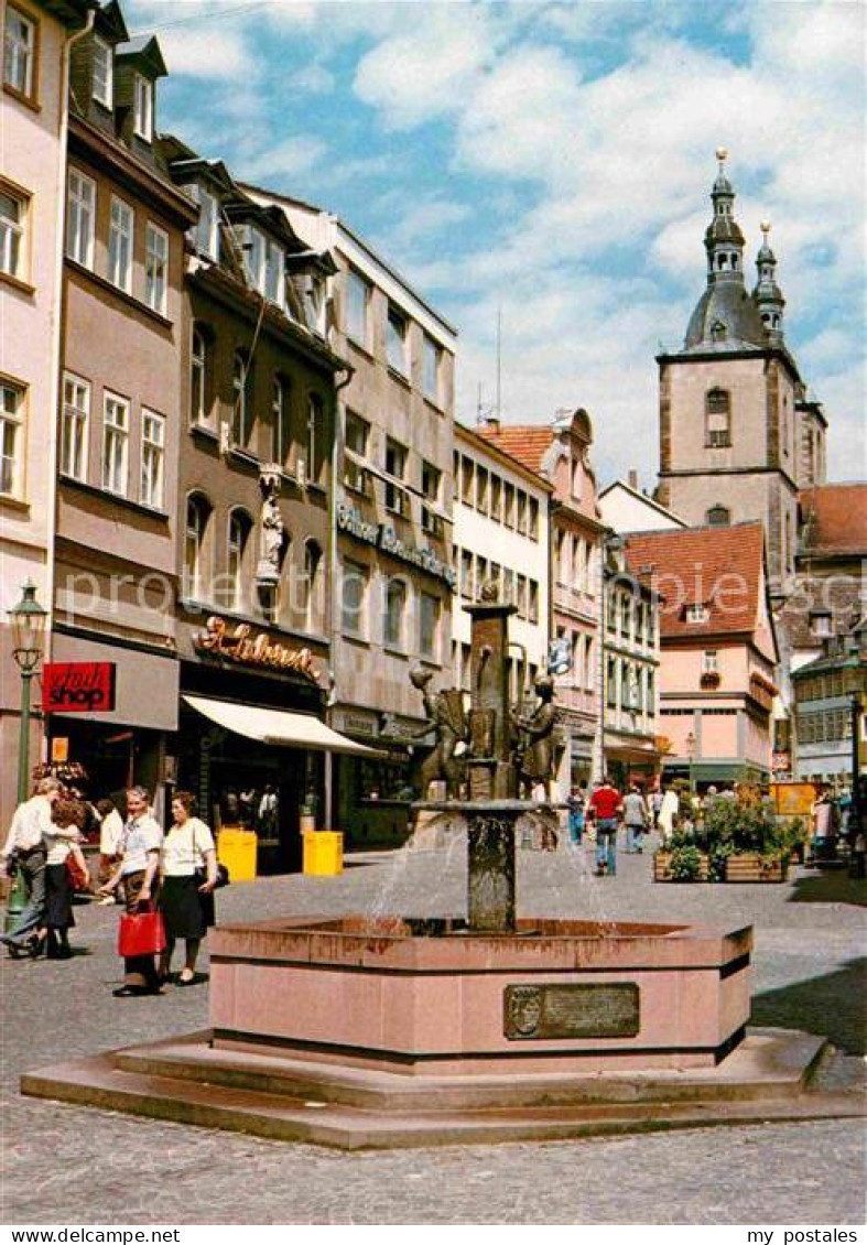 72781301 Fulda Brunnen In Der Marktstrasse Fulda - Fulda