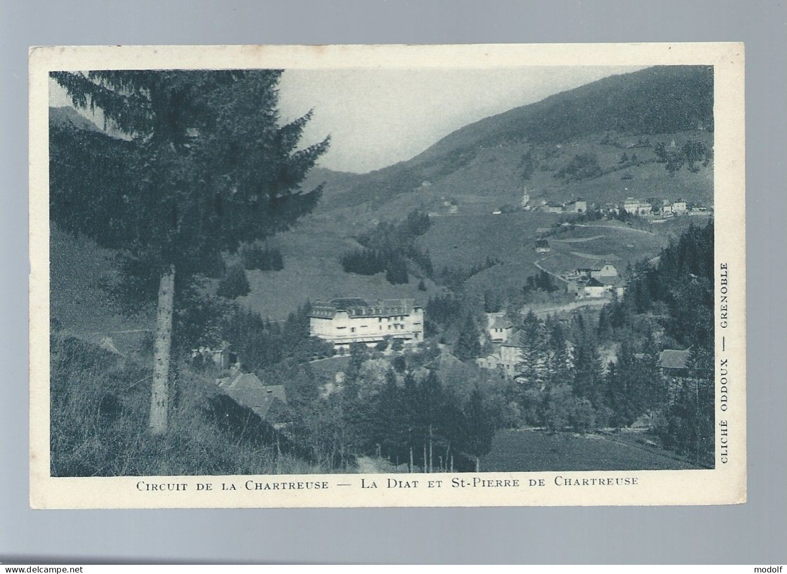 CPA - 38 - Circuit De La Chartreuse - La Diat Et St-Pierre De Chartreuse - Non Circulée - Andere & Zonder Classificatie