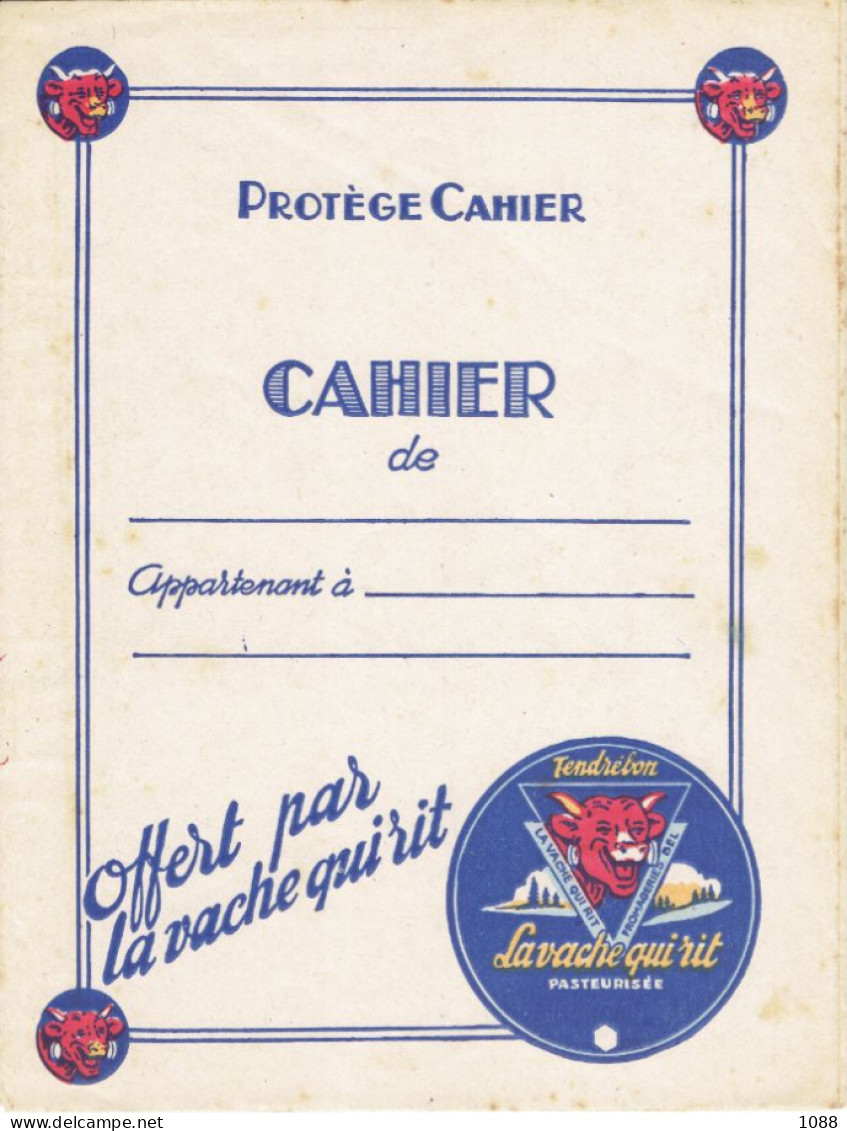 PROTEGE CAHIER  Vache Qui Rit - Milchprodukte