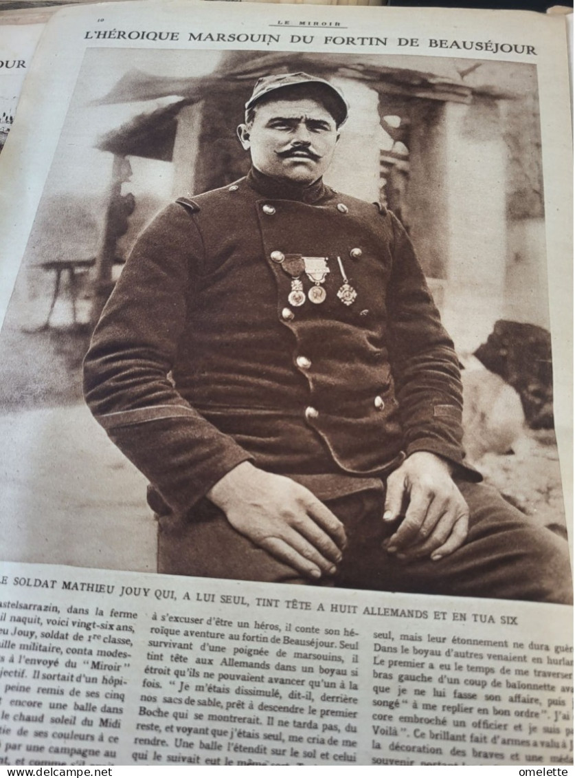 MIROIR 15//FUNERAILLES LEON GAMBETTA./ARMEE ITALIE/CASTELSSARAZIN MARSOUIN /BOIS LE PRETRE /SERBIE SOLDATS BRULES - 1900 - 1949