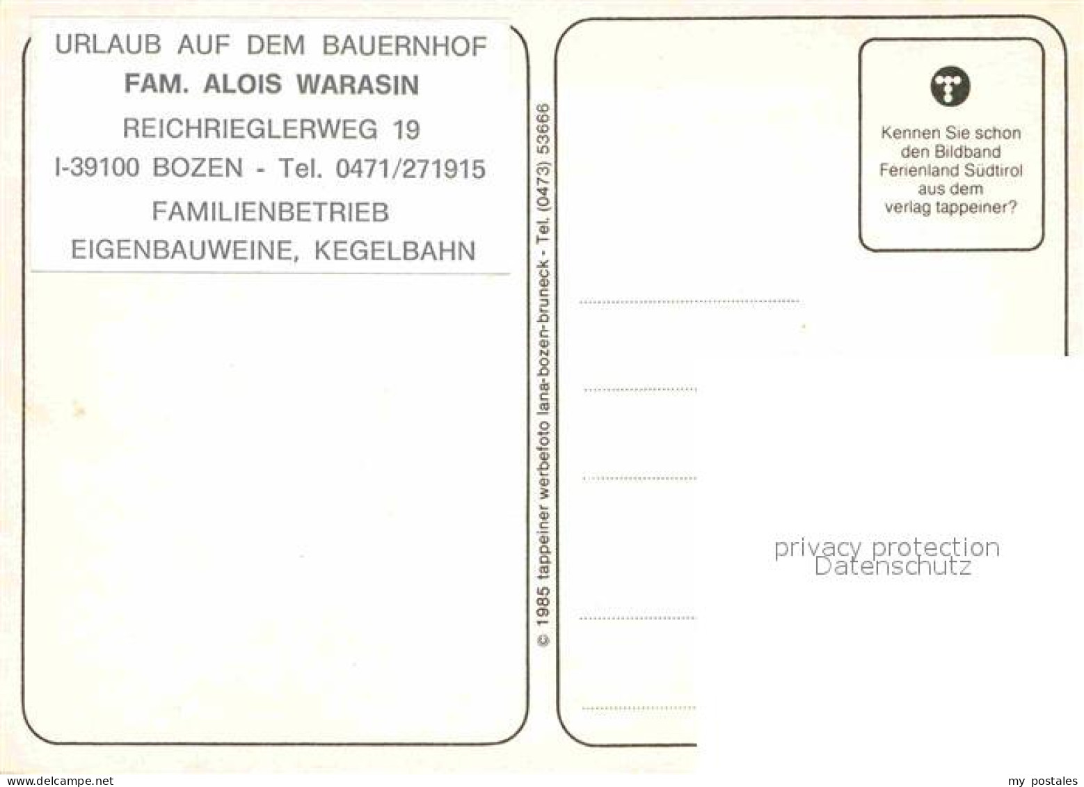 72781166 Bozen Suedtirol Urlaub Auf Dem Bauernhof Talblick Alpenpanorama Bozen S - Sonstige & Ohne Zuordnung