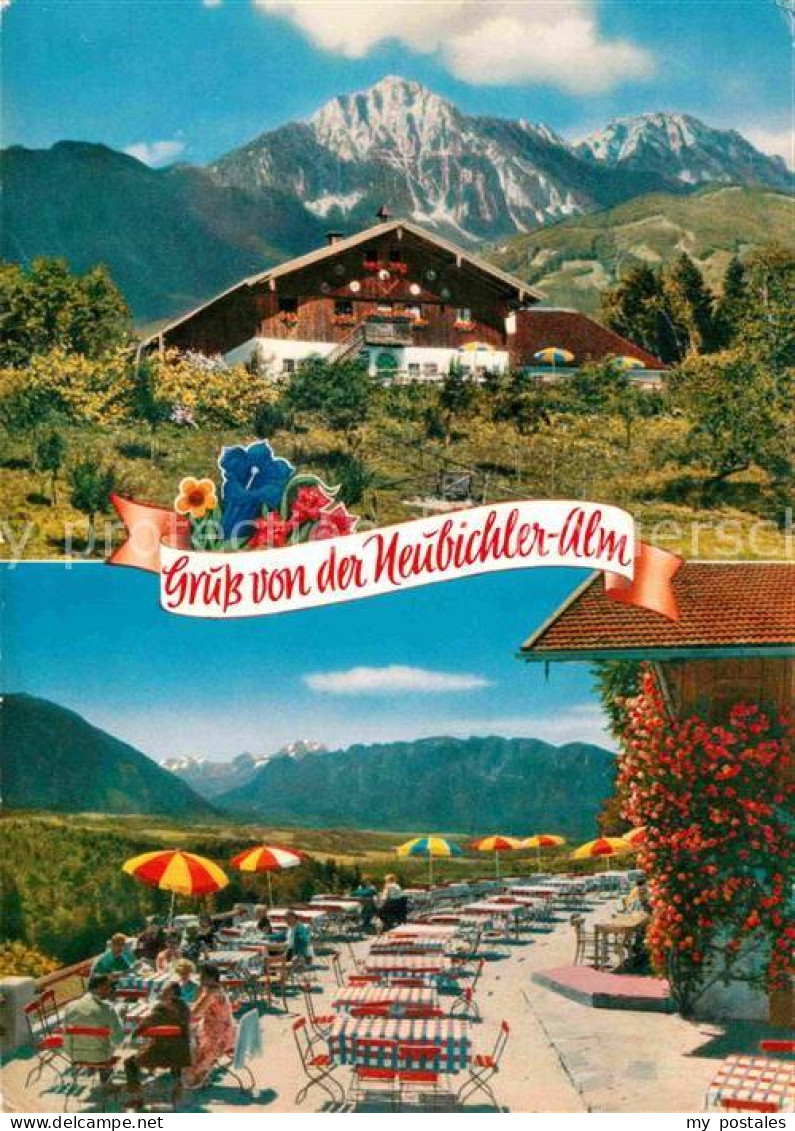 72781153 Neubichler Alm Berggaststaette Am Hoegl Staufengebirge Untersberg Watzm - Sonstige & Ohne Zuordnung