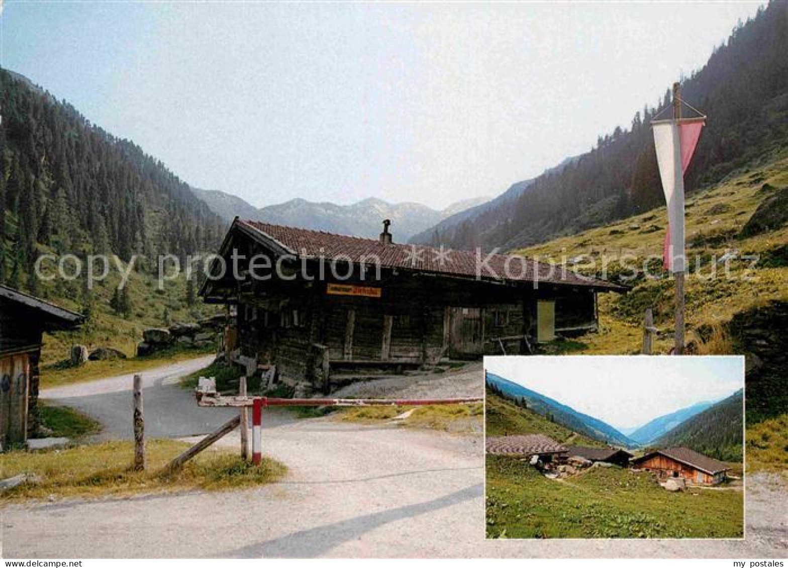 72781131 Kelchsau Almwirtschaft Tiefentalalm Alpen Kelchsau - Autres & Non Classés