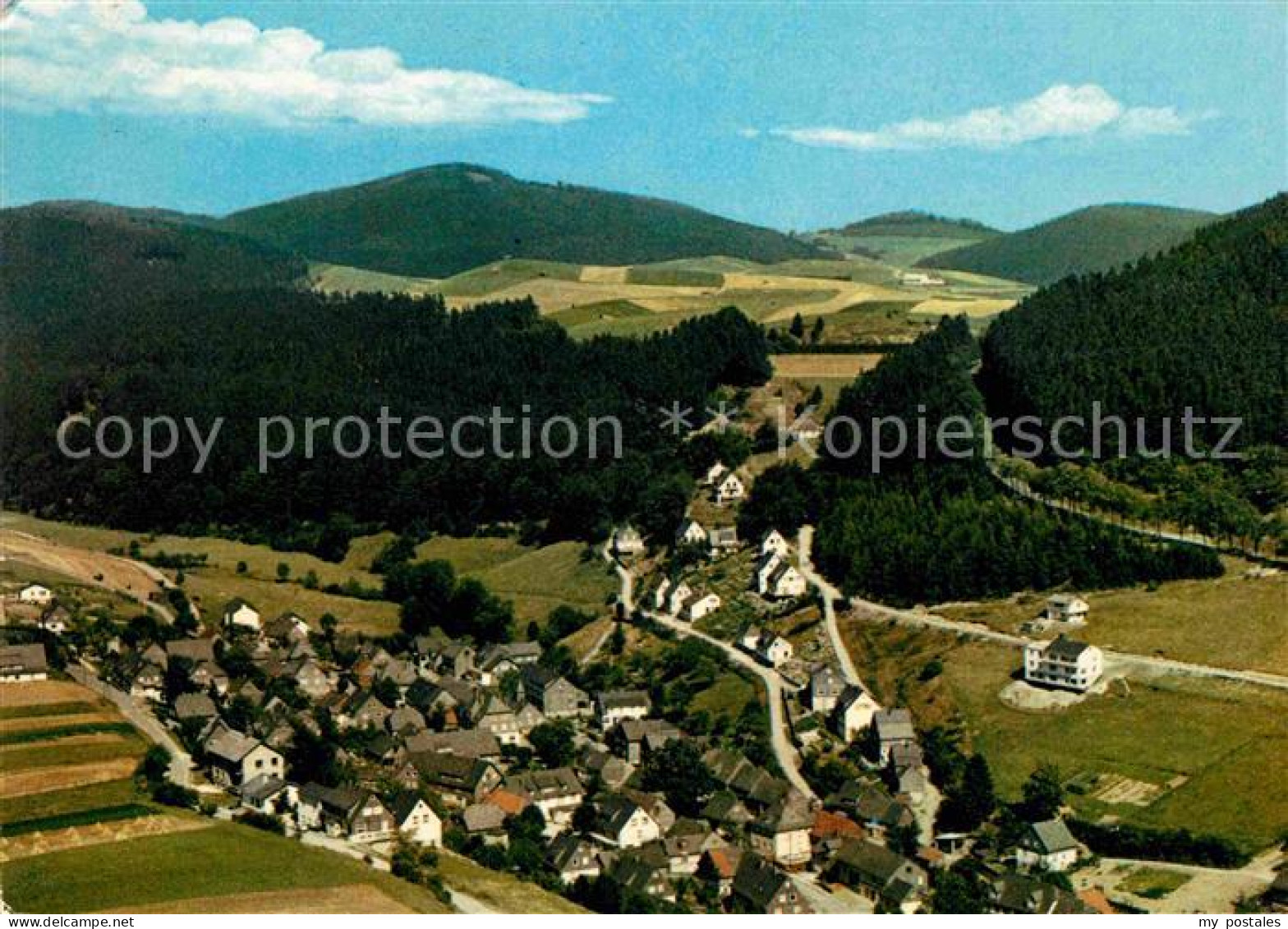 72781103 Schwalefeld Heilklimatischer Kneipp Kurort Fliegeraufnahme Boemighausen - Other & Unclassified