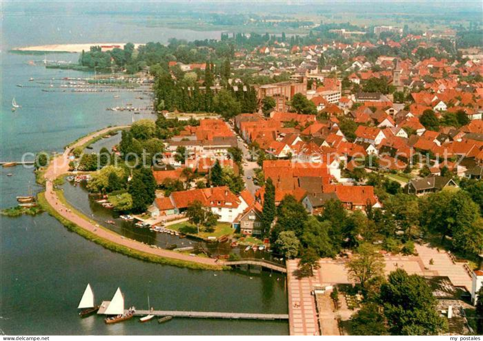 72781064 Steinhude Meer Am Steinhuder Meer Hafen Fliegeraufnahme Wunstorf - Steinhude