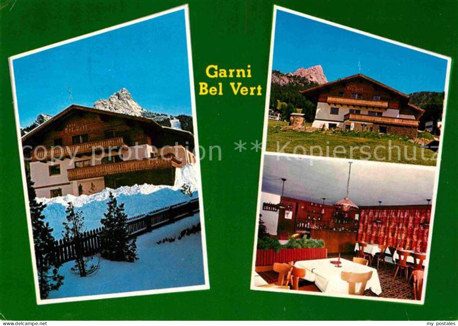 72781048 Selva Val Gardena Hotel Garni Bel Vert  - Sonstige & Ohne Zuordnung