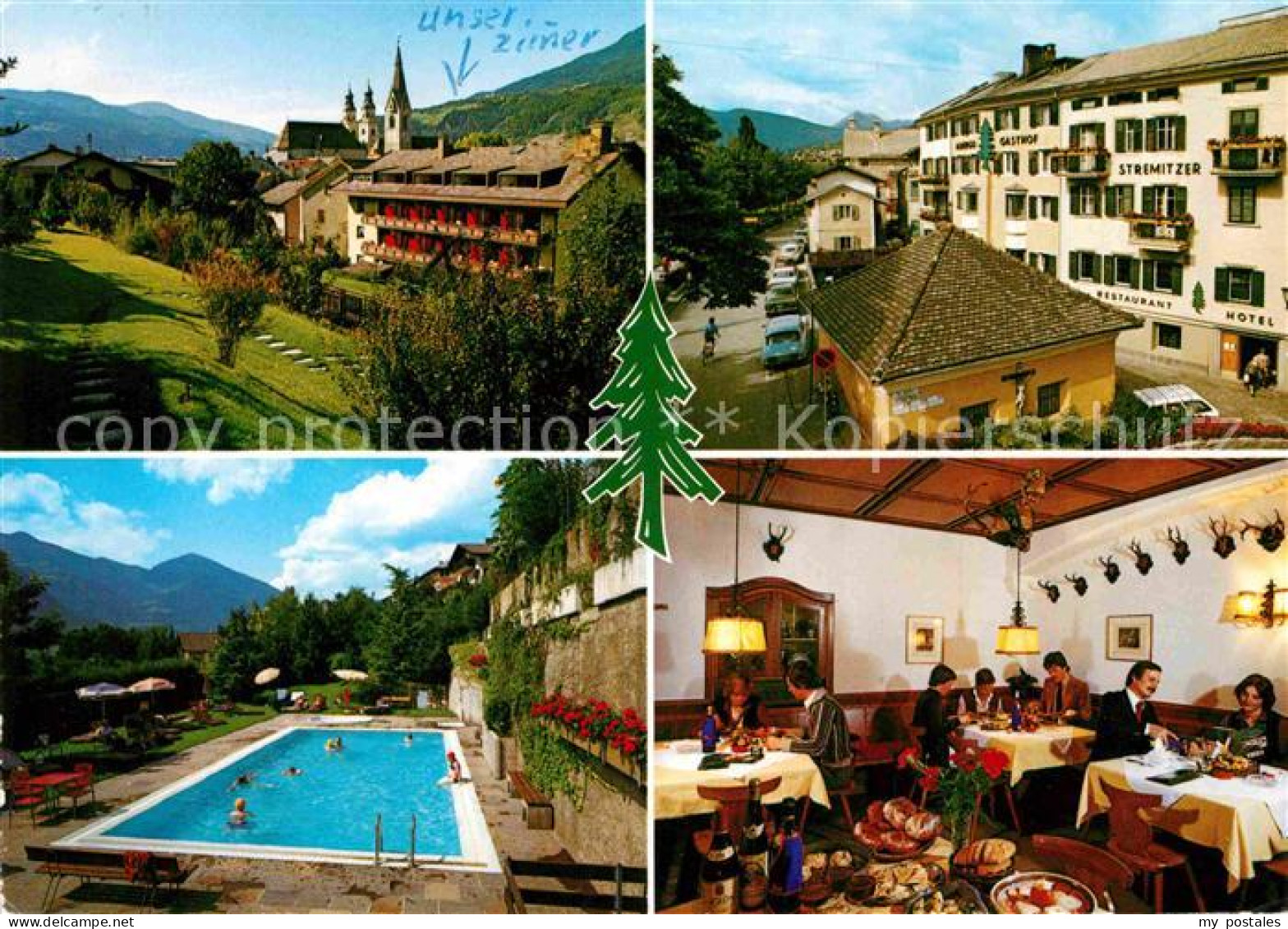 72781026 Brixen Suedtirol Hotel Restaurant Gruener Baum Swimming Pool Firenze - Other & Unclassified