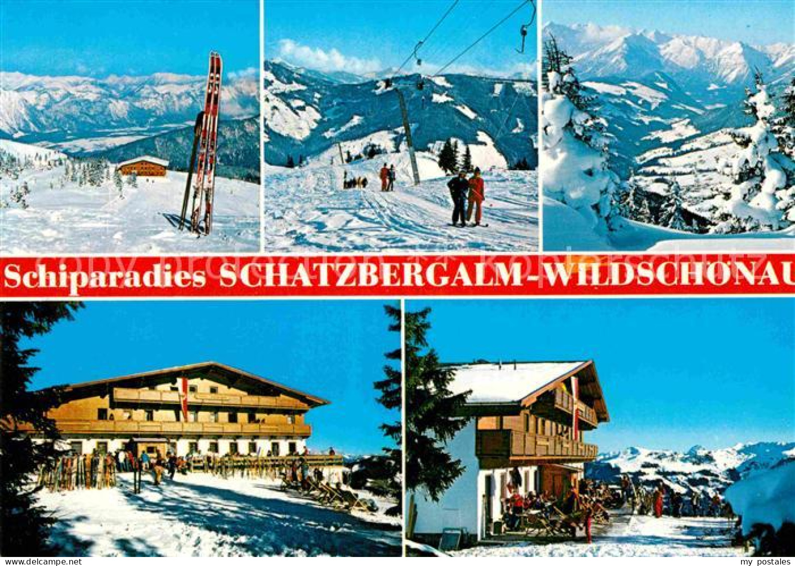 72780953 Thierbach Wildschoenau Schiparadies Schatzbergalm Wintersportplatz Alpe - Autres & Non Classés