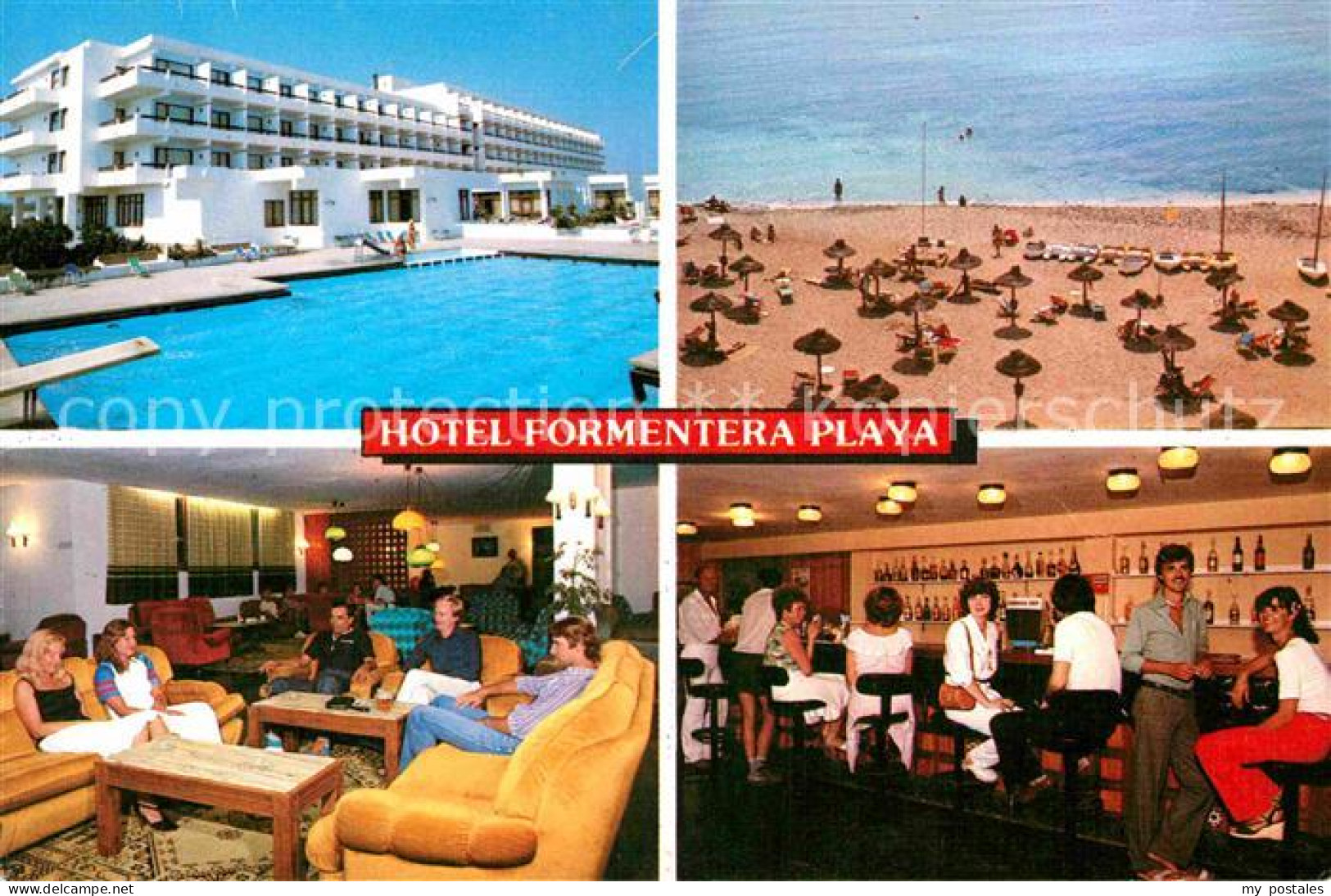72780951 Formentera Hotel Formentera Playa Restaurant Bar Swimming Pool Strand S - Andere & Zonder Classificatie