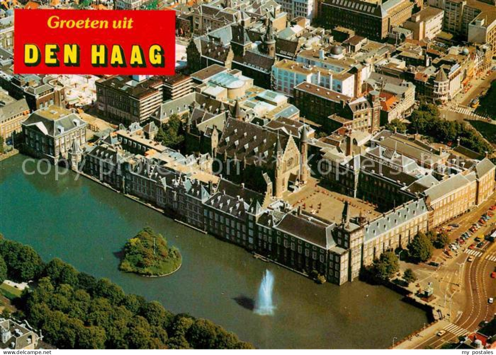 72780947 Den Haag Regeringsgebouwen Regierungsgebaeude Fliegeraufnahme Den Haag - Altri & Non Classificati