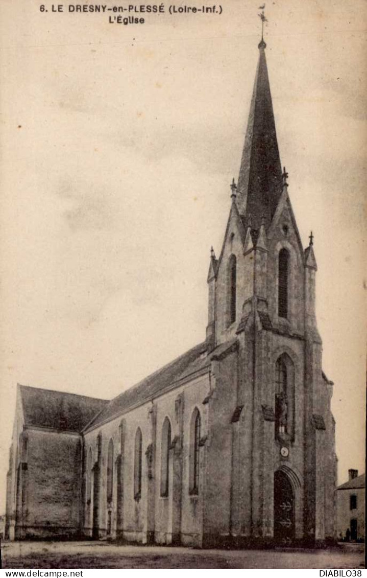 LE DRESNY-EN-PLESSE     ( LOIRE ATLANTIQUE )   L ' EGLISE - Autres & Non Classés