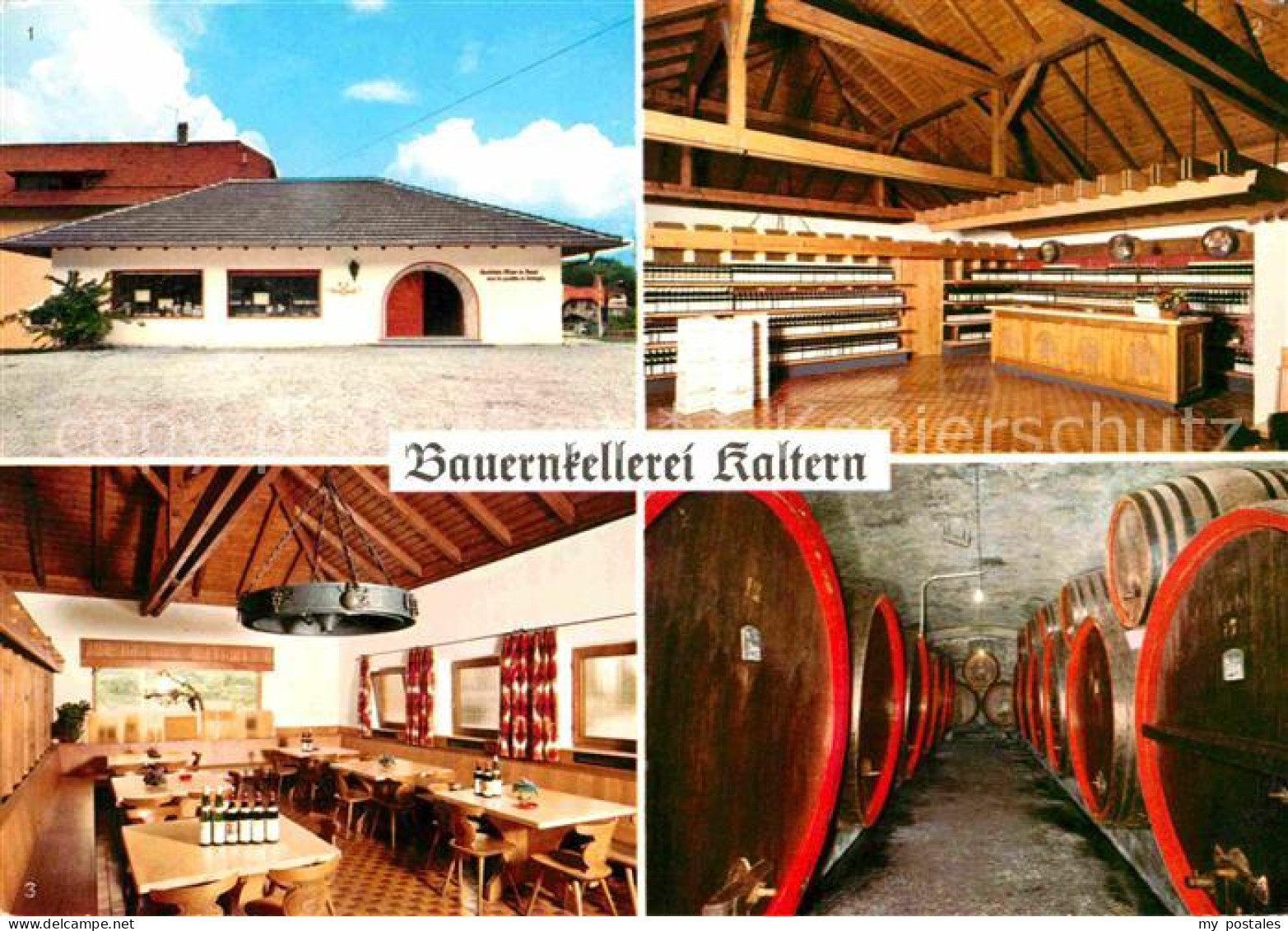 72780936 Kaltern See Bauernkellerei Weinkoststube Weinkeller Caldaro Al Lago - Sonstige & Ohne Zuordnung