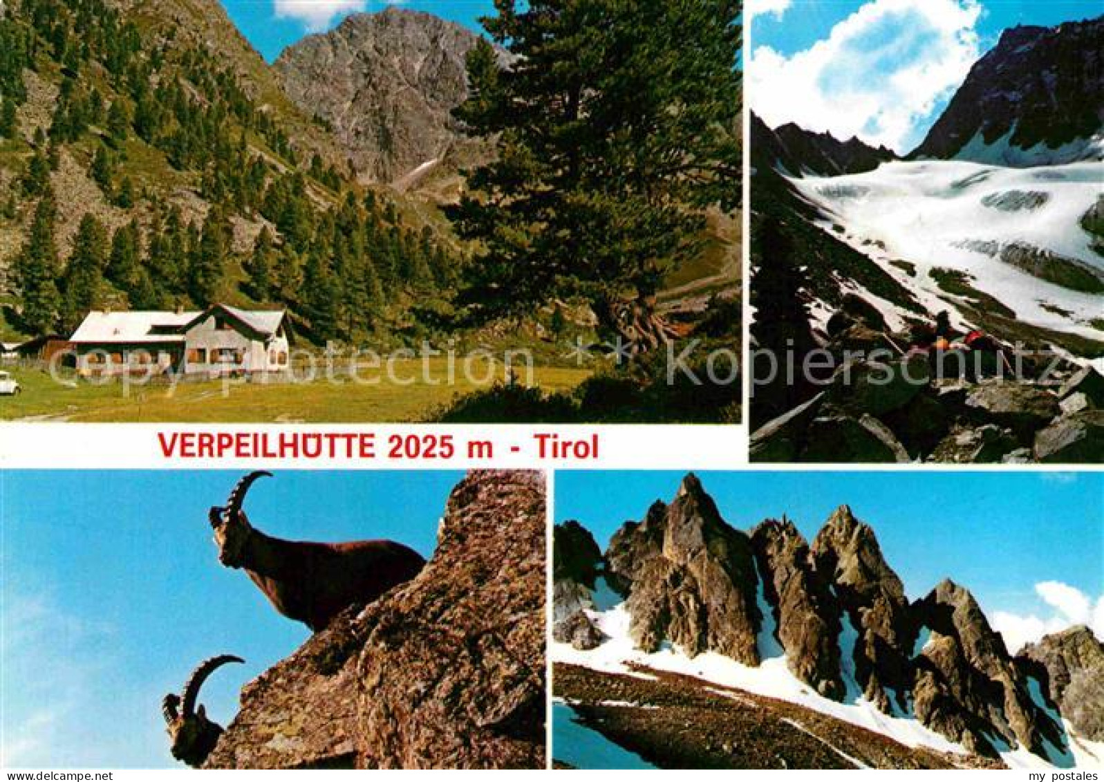 72780894 Verpeilhuette Madatschtuerme Steinboecke Oetztaler Alpen Verpeilhuette - Sonstige & Ohne Zuordnung