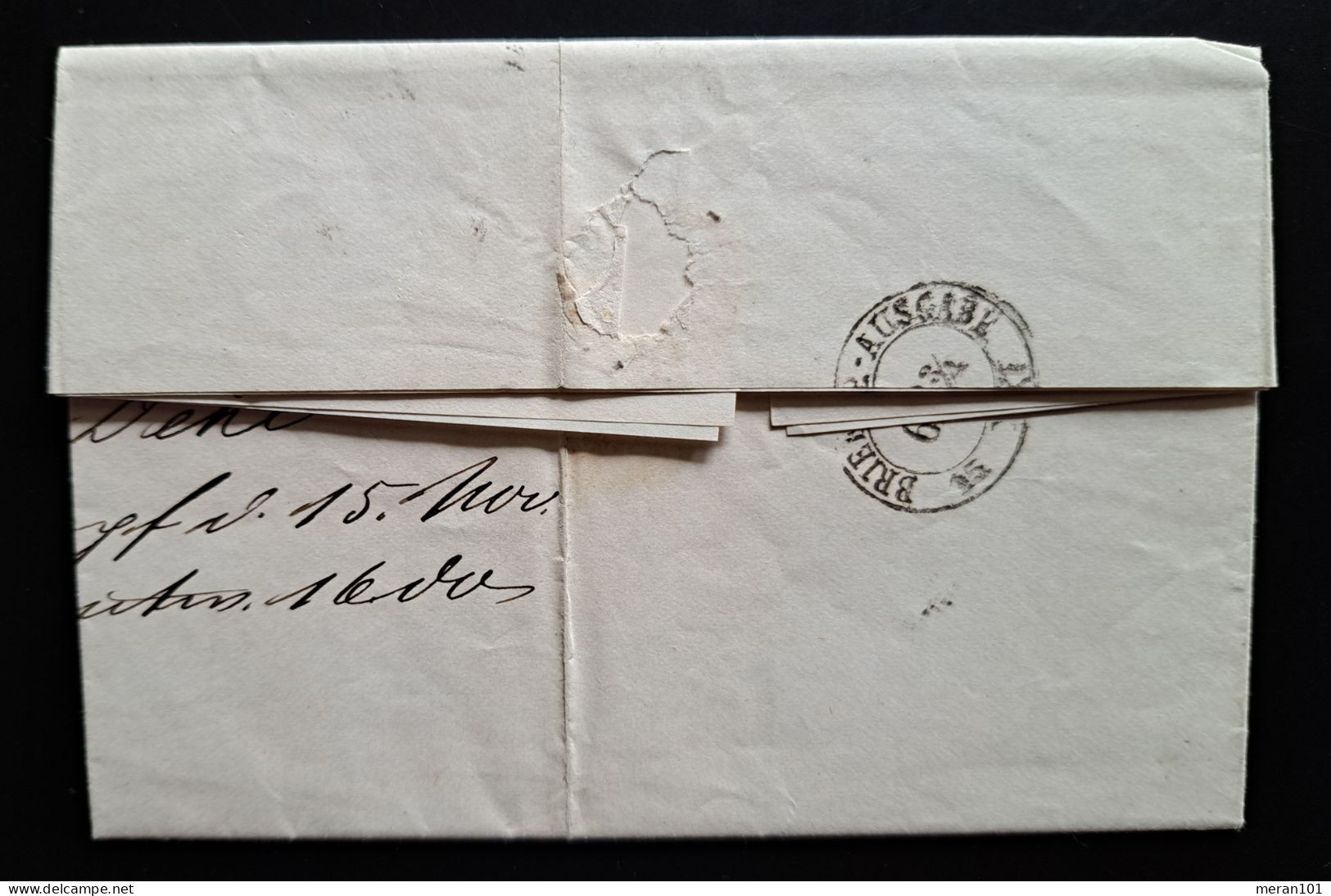Preussen 1867, Brief Mit Inhalt NAZZA Nach Dresden, Mi 18b - Covers & Documents