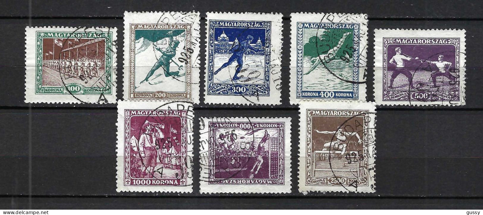 HONGRIE Ca.1925: Lot D' Obl. - Used Stamps