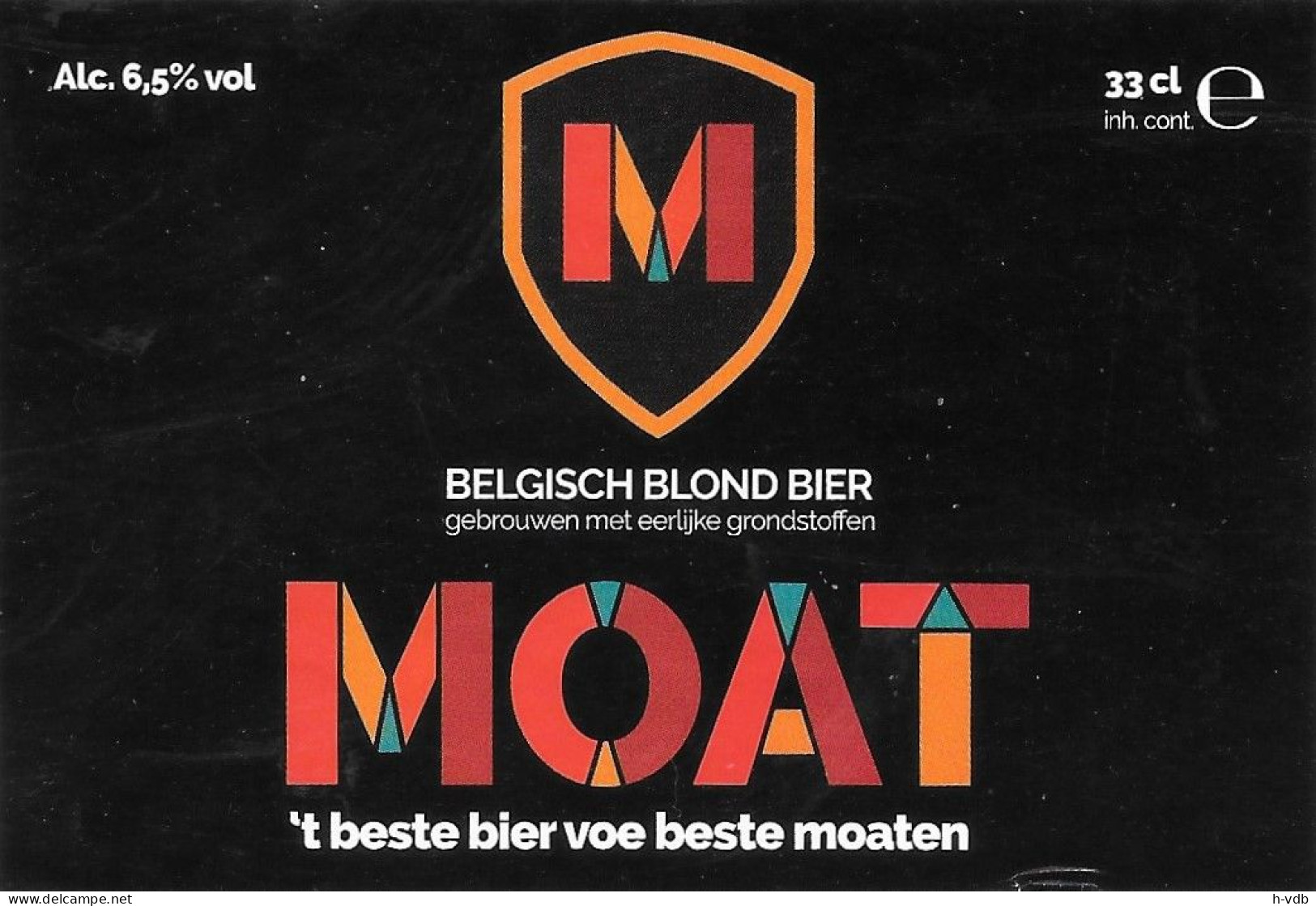 ÉTIQUETTE DE BIÈRE BELGE - Brasserie Dilewyns - Bière