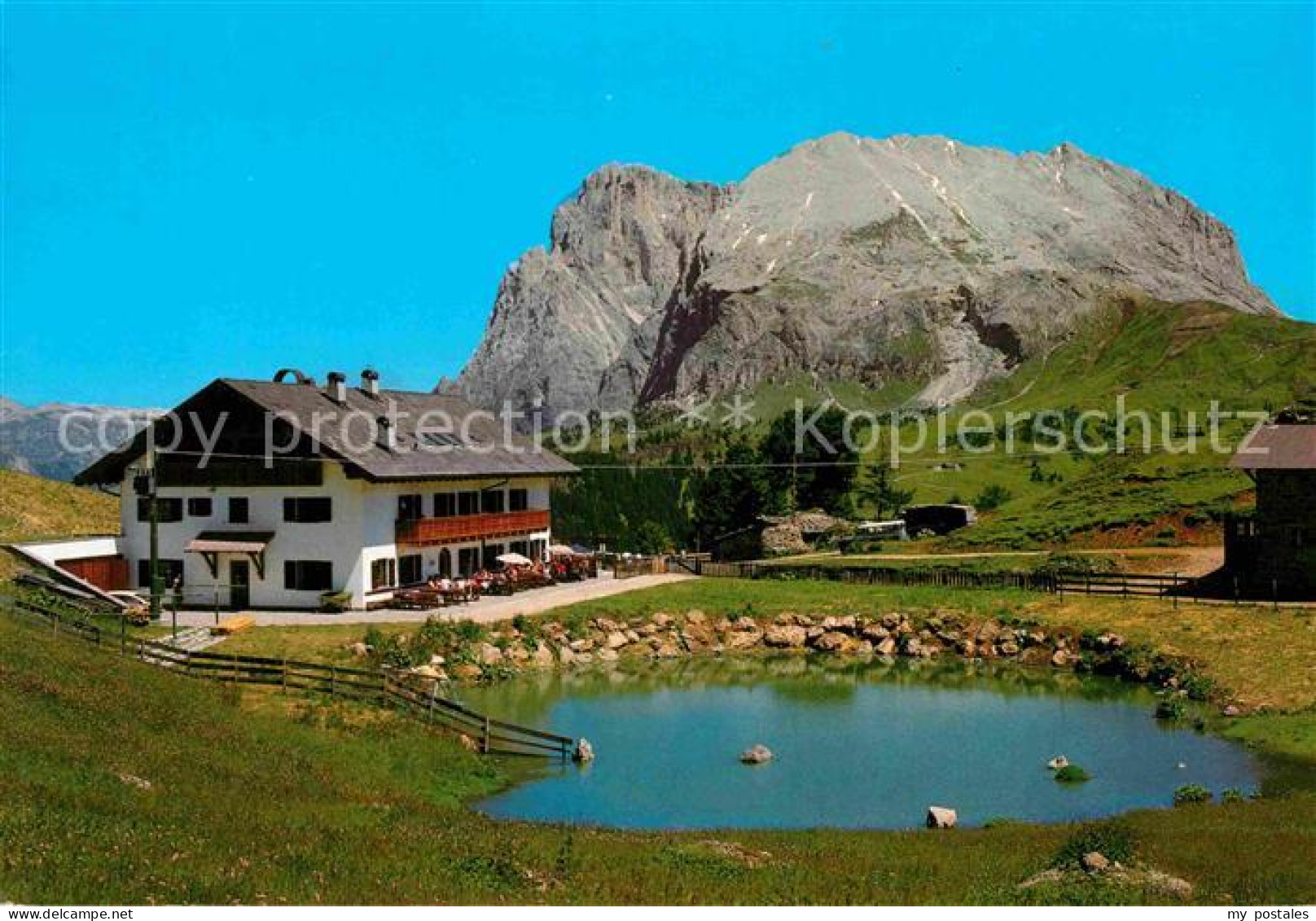 72780833 Alpe Di Siusi Rifugio Molignon Gruppo Sassolungo Berghaus Langkofelgrup - Sonstige & Ohne Zuordnung