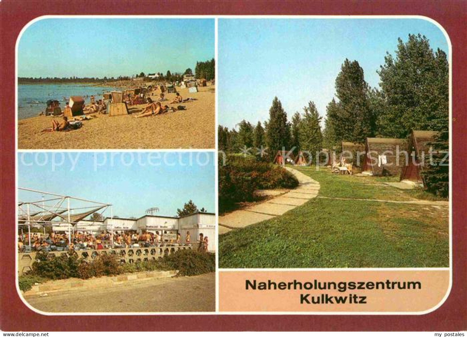 72780812 Kulkwitz Naherholungszentrum Am See Strand Finnhuetten Imbiss Gaststaet - Andere & Zonder Classificatie