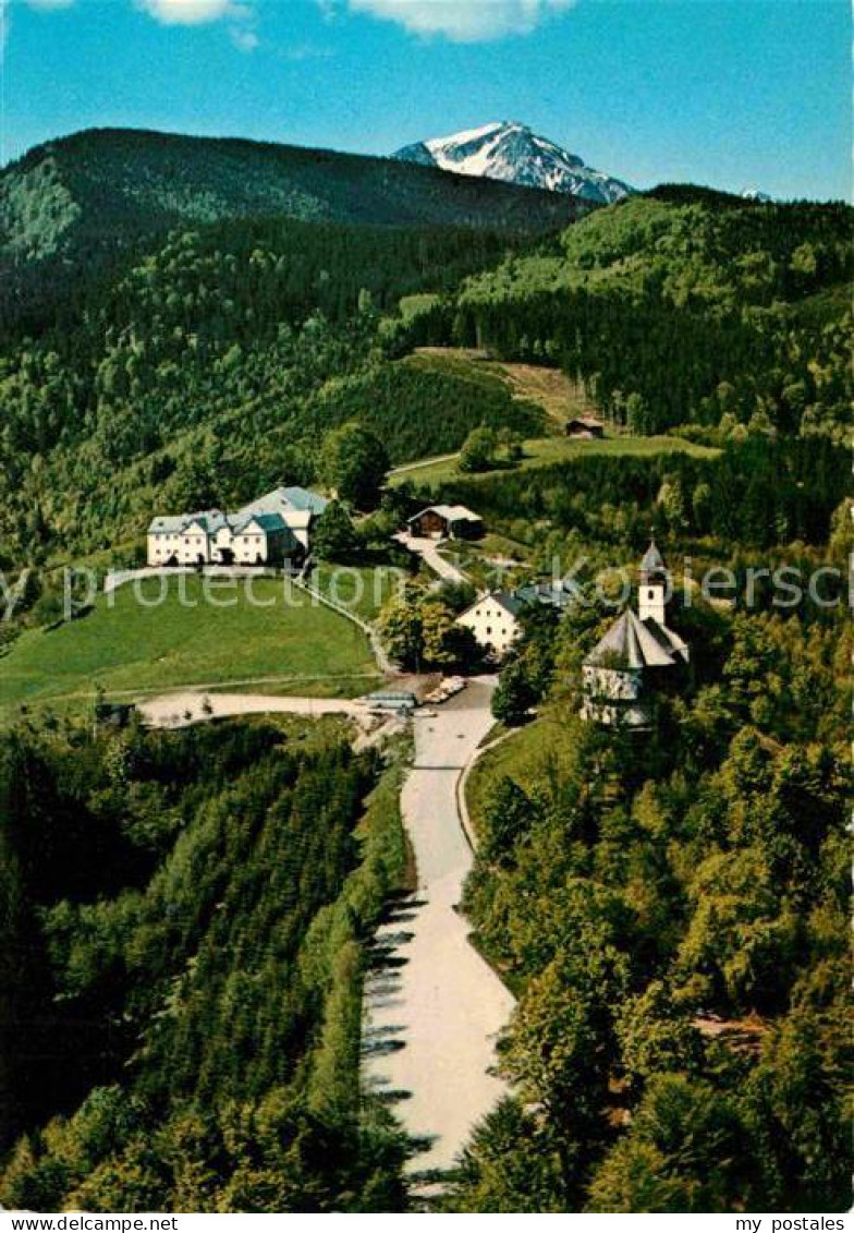 72780739 Maria Eck Wallfahrtsort Mit Hochfelln Chiemgauer Alpen Fliegeraufnahme  - Otros & Sin Clasificación