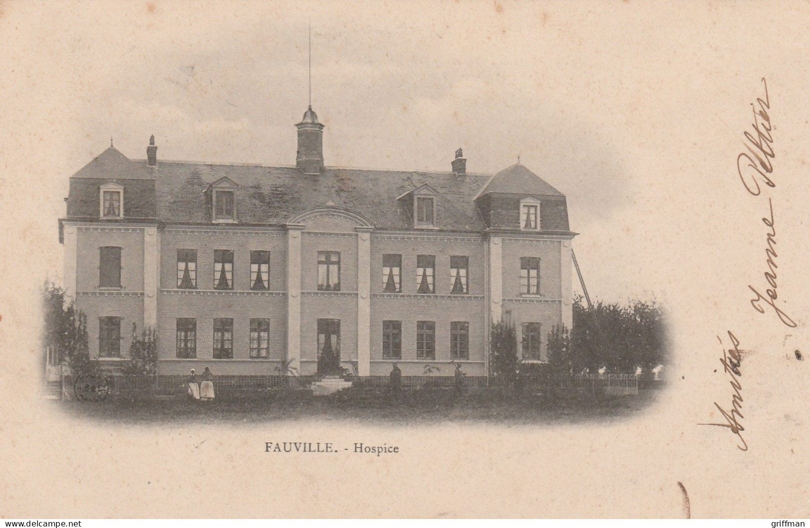 FAUVILLE HOSPICE 1903 PRECURSEUR TBE - Other & Unclassified