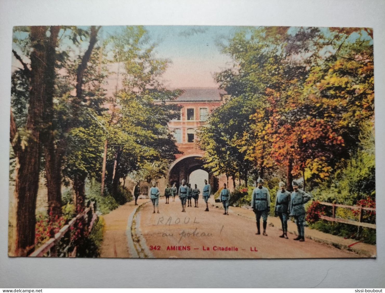 AMIENS - La Citadelle - Colorisée - Amiens