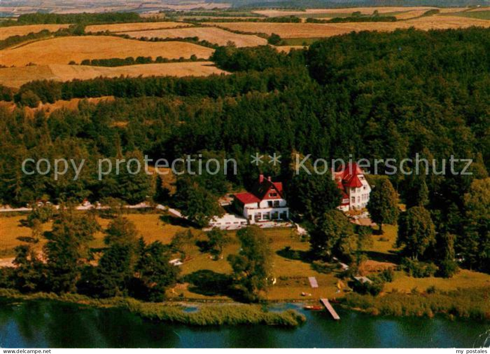 72780121 Malente-Gremsmuehlen Fliegeraufnahme Bildungsstaette Haus Seehof Benz - Malente-Gremsmühlen