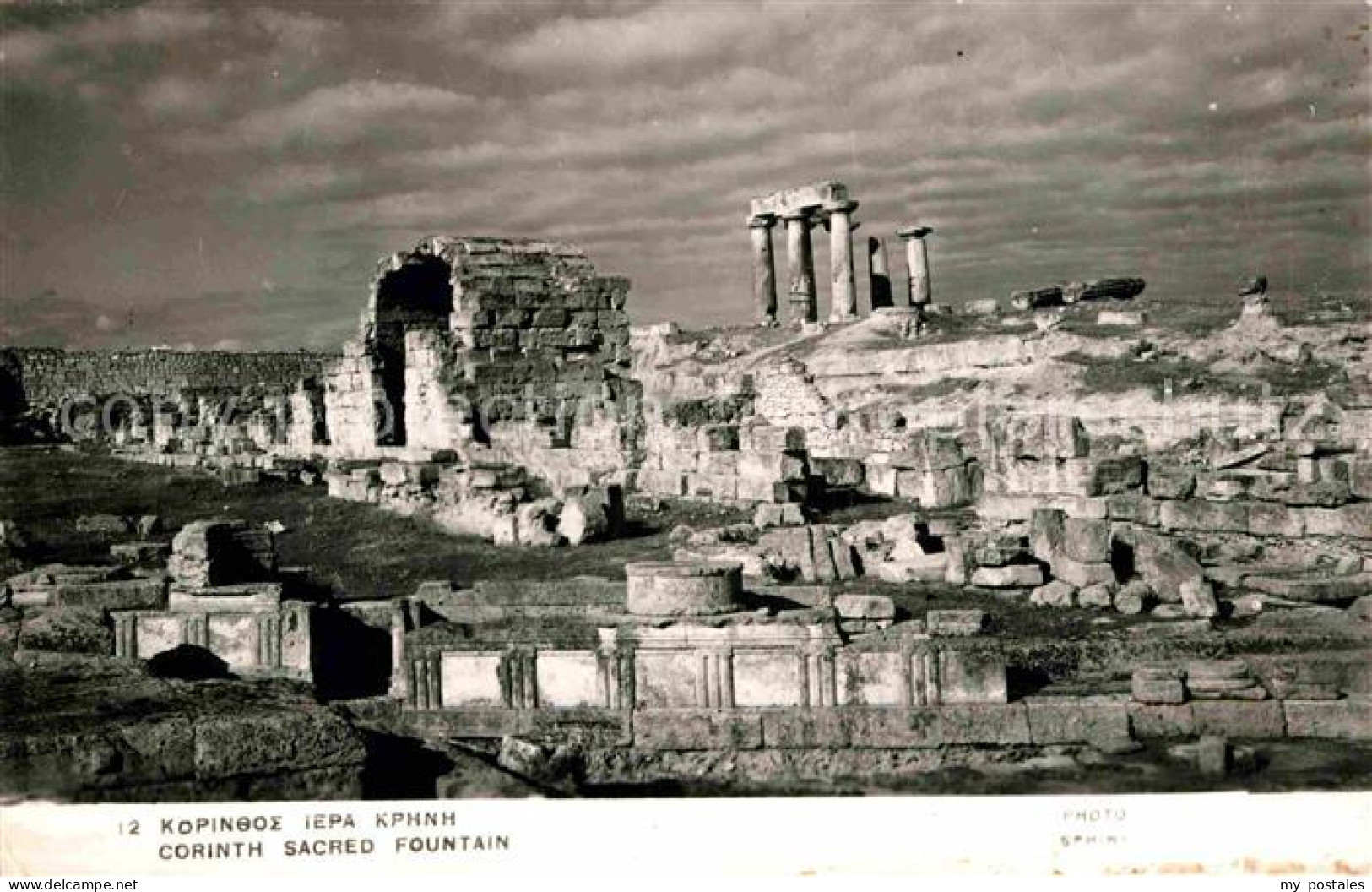 72780032 Corinth Korinthia Sacred Fountain Corinth Korinthia - Griechenland