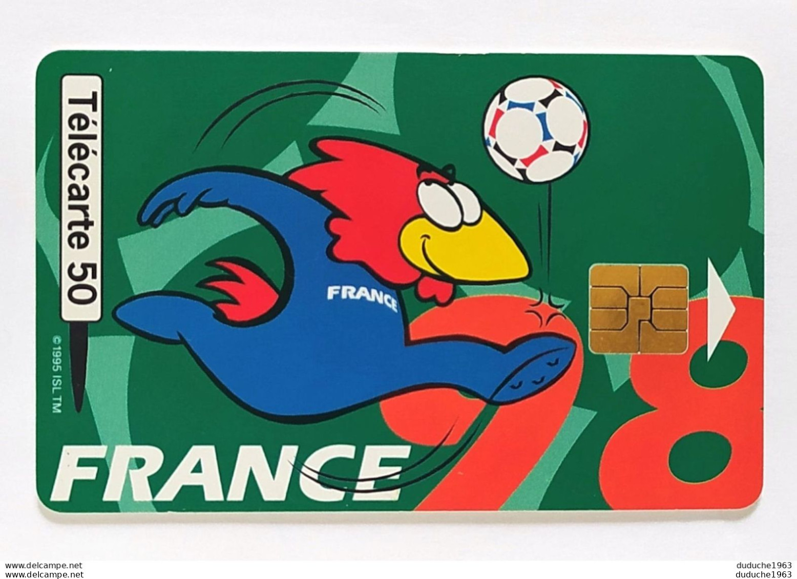 Télécarte France - Footix. Le Retourné Acrobatique (Fauté Revers Inversé) - Ohne Zuordnung