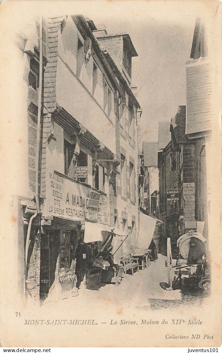 CPA Mont Saint Michel-La Sirène-73      L2917 - Le Mont Saint Michel