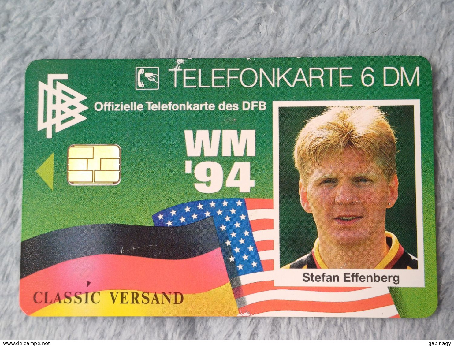 GERMANY-1196 - O 2367 - Deutsche Fußball-Mannschaft WM '94 (19) - Stefan Effenberg - 5.000ex. - O-Series: Kundenserie Vom Sammlerservice Ausgeschlossen