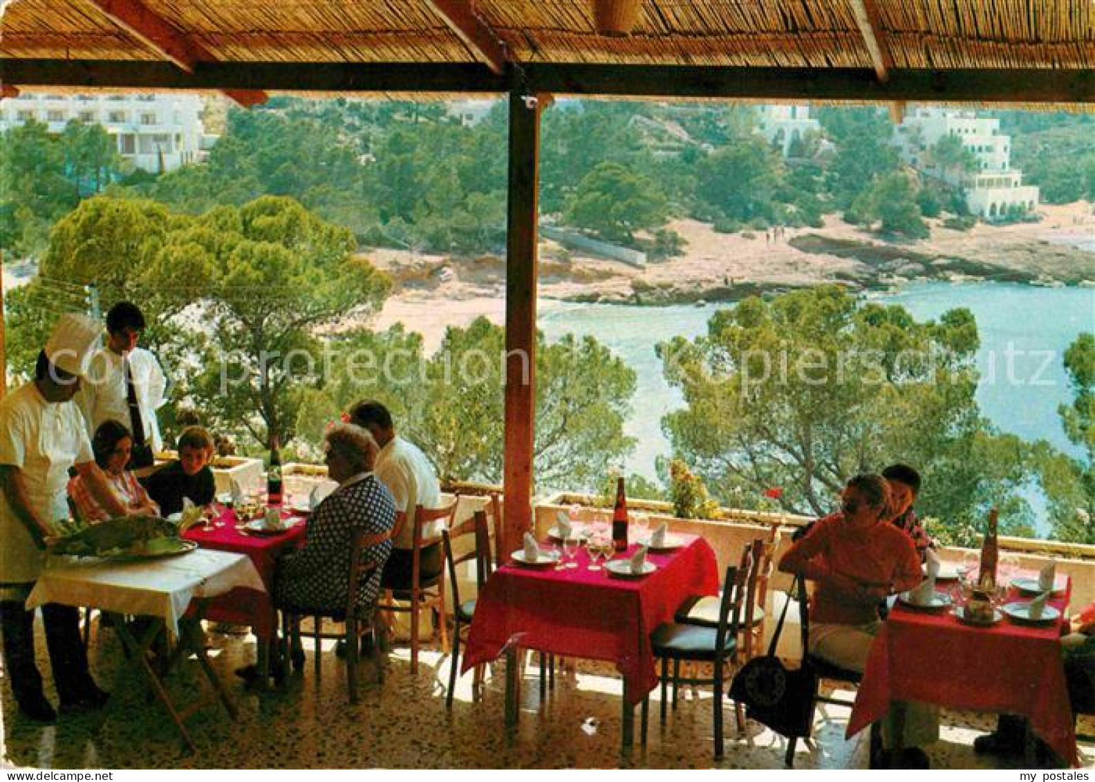 72779659 Portinatx Terraza Restaurante Pension Portinatx Ibiza Islas Baleares - Andere & Zonder Classificatie