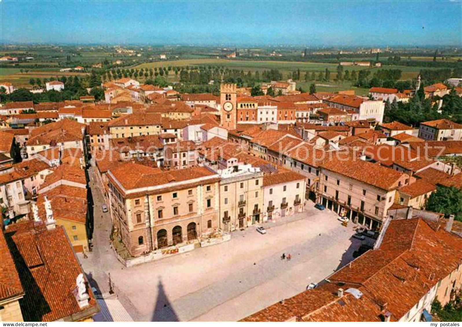 72779650 Cologna Veneta Panorama Piazza Veduta Aerea Cologna Veneta - Other & Unclassified