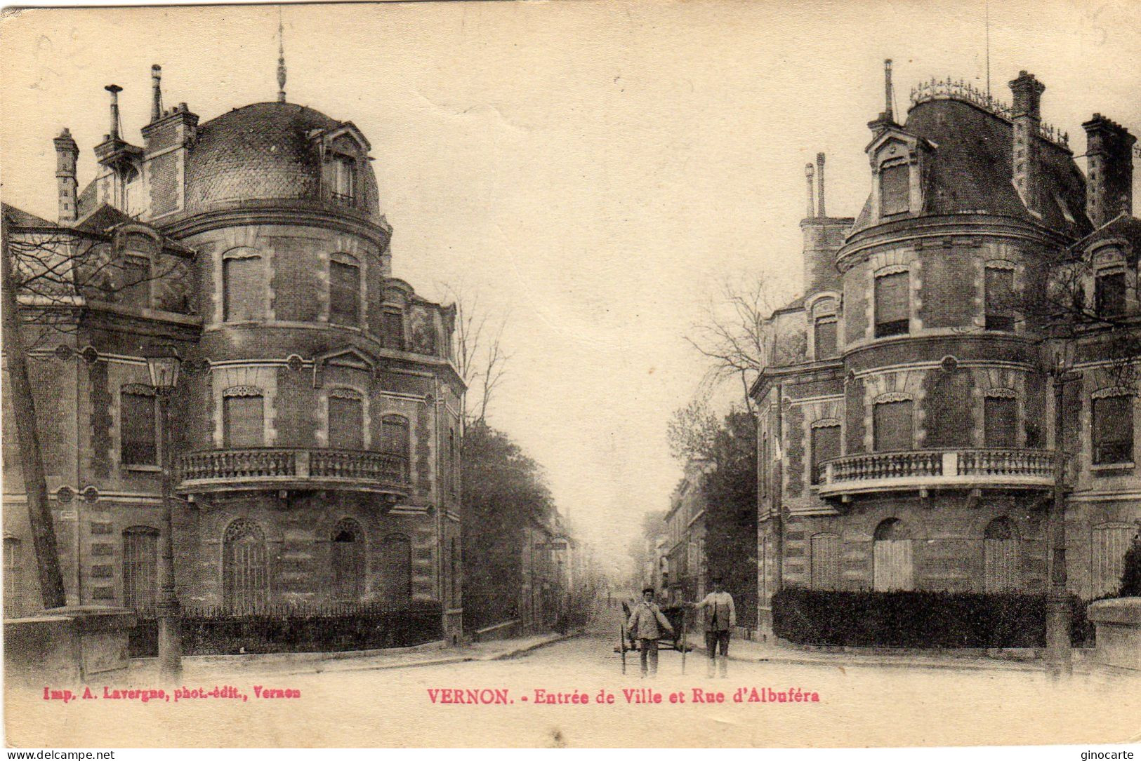 Vernon Entrée De Ville Rue D'albufere - Vernon